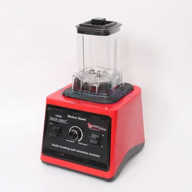 Multifunctional 2 in 1 8000w Professional commercial mixer for heavy loads Frullato Spremiagrumi Kitchen robot Blender with silver crest