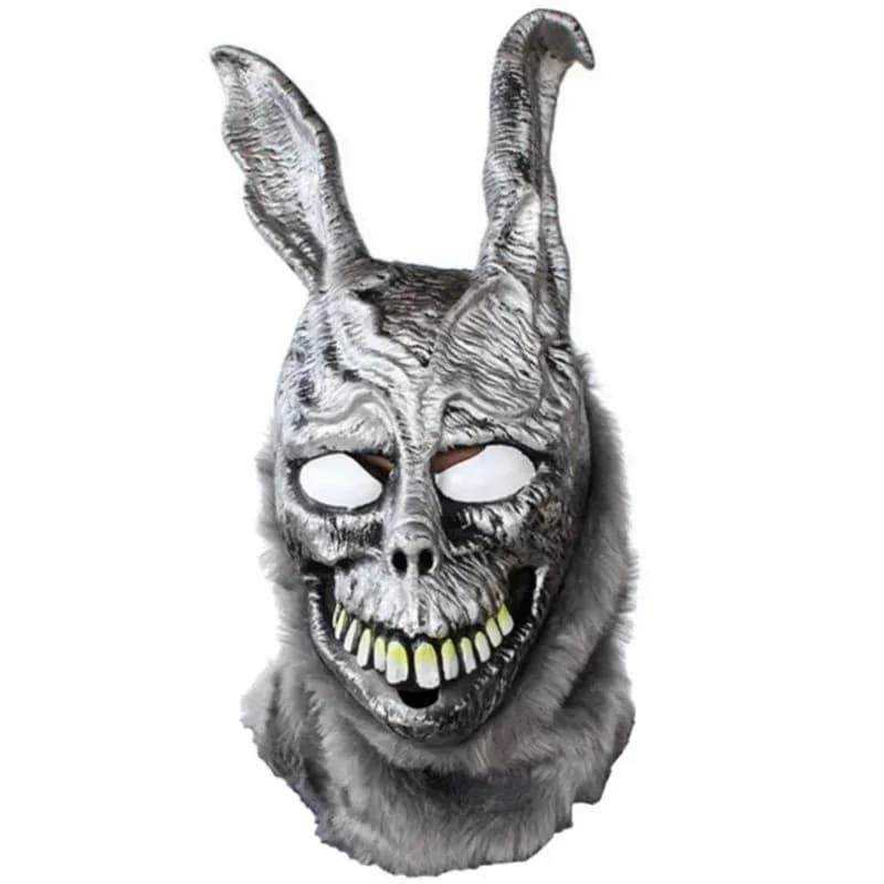 Tops Cosplay Movie Donnie Darko Frank Evil Rabbit Halloween Party Props Latex Full Face Mask NM35