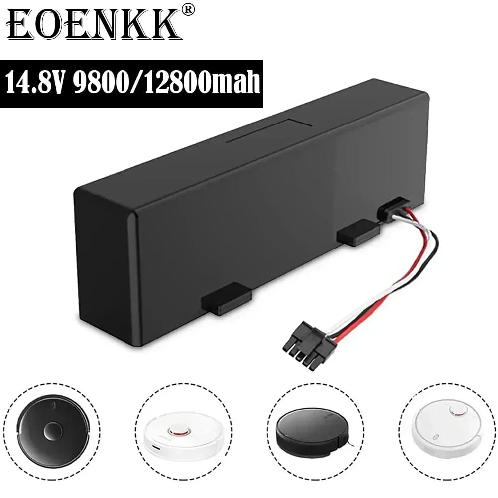 Muslimb 14.8V 4800mah Xiaomi Mop Pro Robot vacuum cleaner replacement battery for Yunmi MVVO1-JG Haier JX37