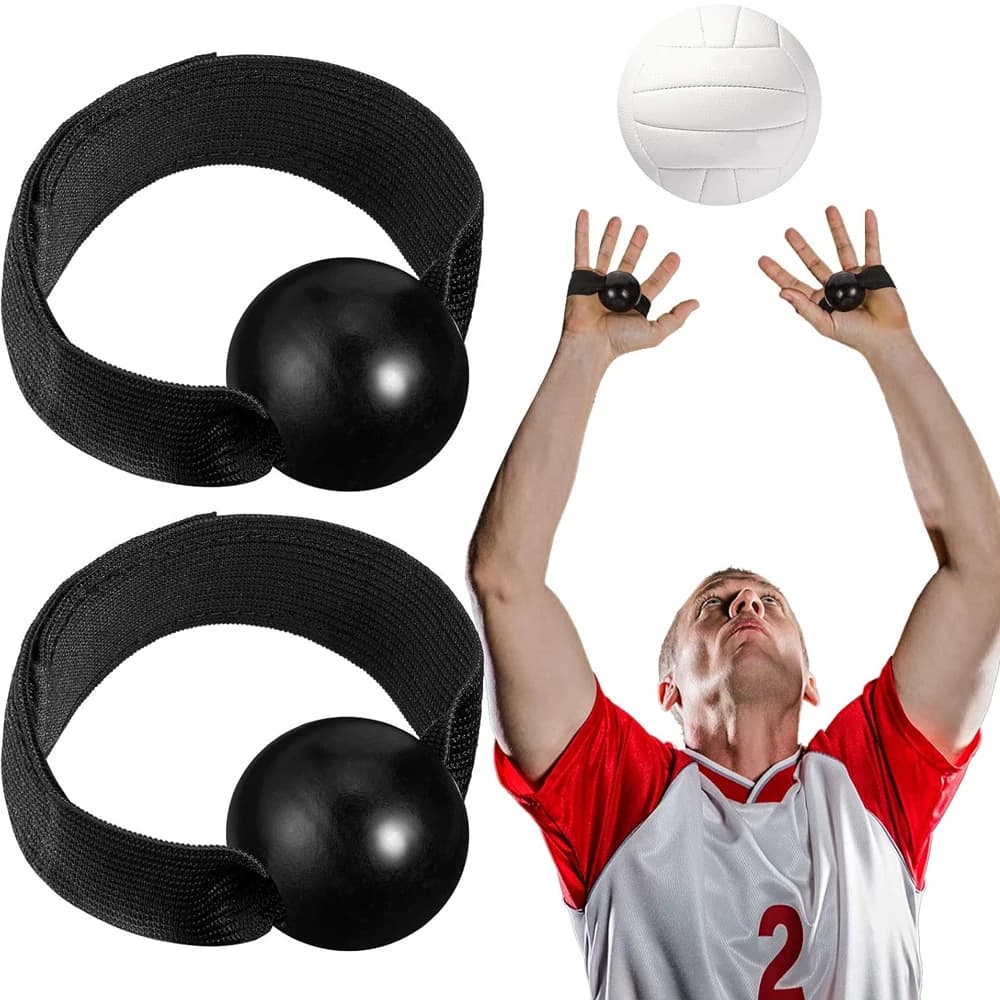 1 paio di tecniche di allenamento per pallavolo, ausilio per l'impostazione, attrezzatura da pallavolo per insegnare il proprio posizionamento delle mani e prevenire l'eccesso