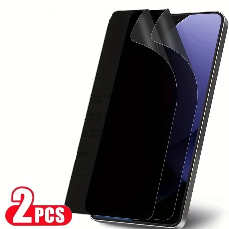 2 pezzi protezioni per lo schermo privacy per Samsung S24 S25 Ultra pellicola idrogel anti-spia per Samsung S23 S22 S21 S20 Ultra pellicola