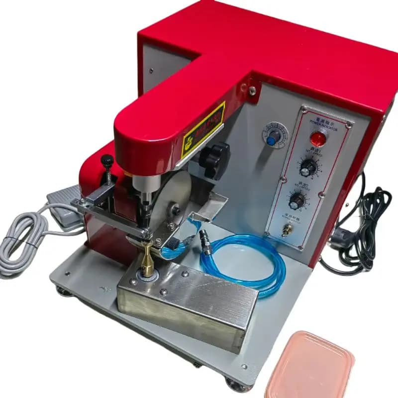 Small Pieces Leather Inking Dyeing Machine Coloring Oil Paint Machine For Leather Wallets Edge Coloring Machine