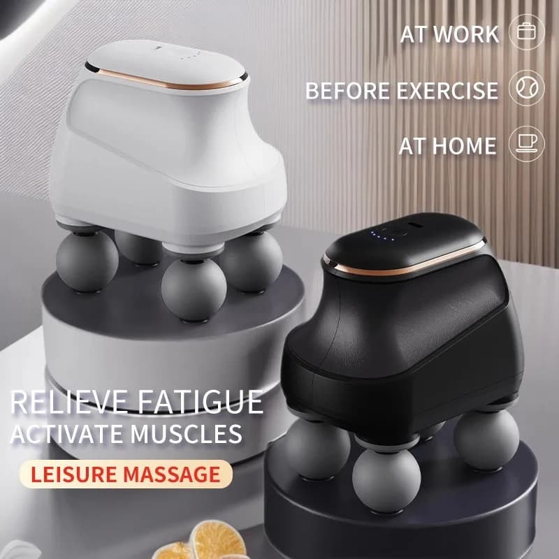 Wireless Massage Gun, Portable Massage Massage for Deep Fabrics - Manual Massage for Back and Straps, Allevia Tension and Relax Miofasciale