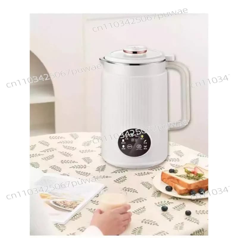 1200ML Electric Soybean Milk Machine Automatic Intelligent Food Blender Fruit Juicer Water Boiling Kettle Rice Paste Maker 220V