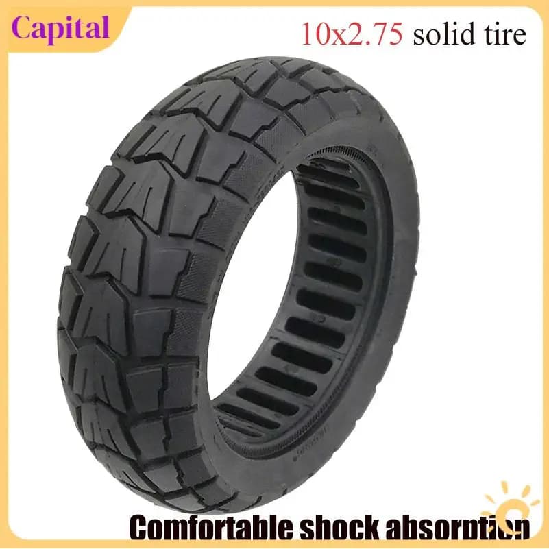 10 Inch 10x2.75 Solid Tire 85/65-6.5 Suitable for Kugoo G-Booster G2 Speedway 5 Dualtron 3 Electric Scooter Accessories Part