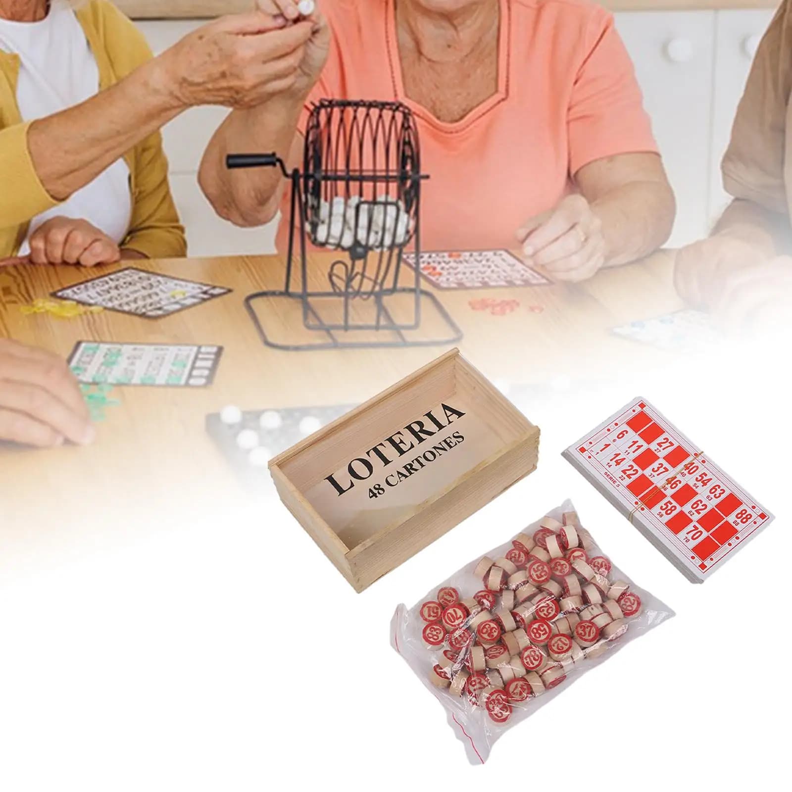 Set di giochi del Lotto russo giochi da tavolo del Lotto russo per adulti di amici