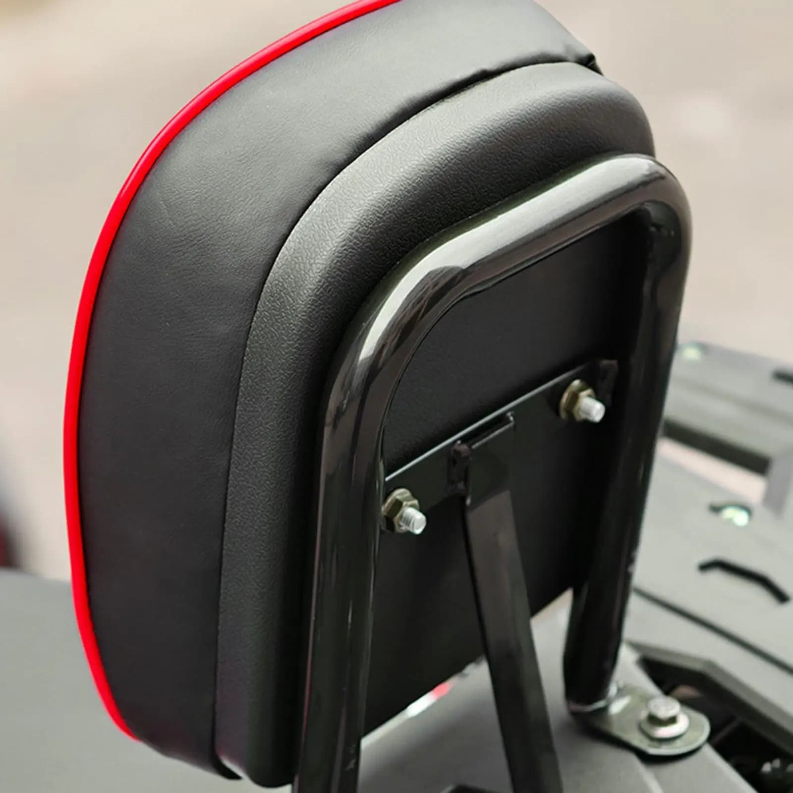 Cuscino Professionale in Pelle con Imbottitura Robusta in Spugna, Supporto Lombare per Sedile Auto, Comfort e Sostegno per la Schiena