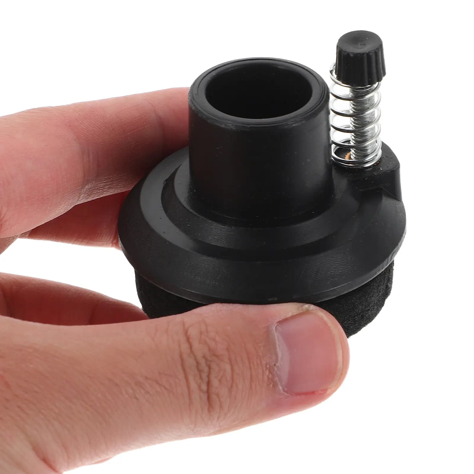 Set Supporto per Hi-Hat con Pad in Feltro, Diametro Tubo 19mm, Supporto Stabile per Piatti Batteria, Pad di Montaggio per Frizione Hi-Hat