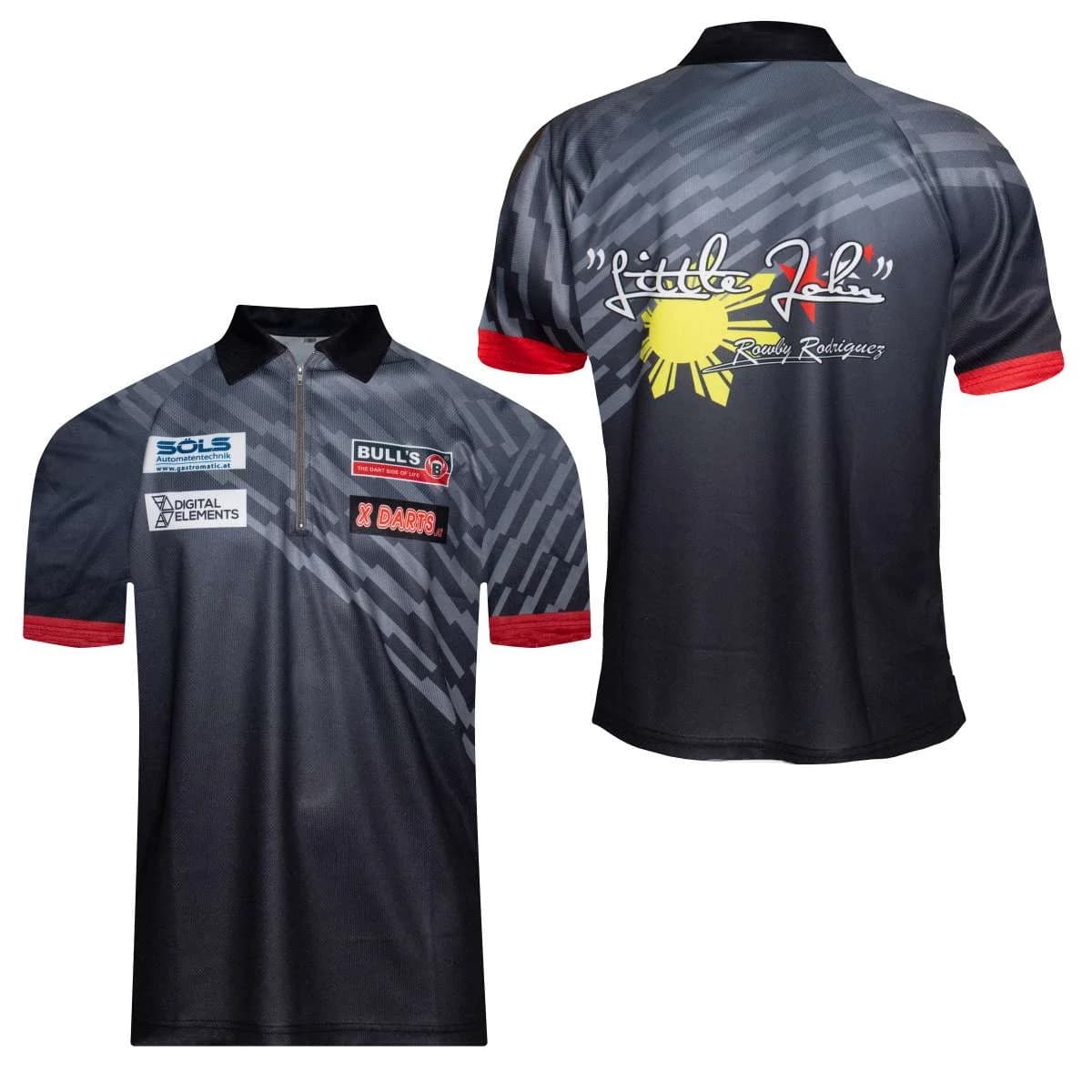 Bull`s Dart-Shirt Rowby-John Rodriguez Darts Polo Shirt Spring Sports Dry Quickly Men's T-shirt Children's Clothing Tee Y2k Woman