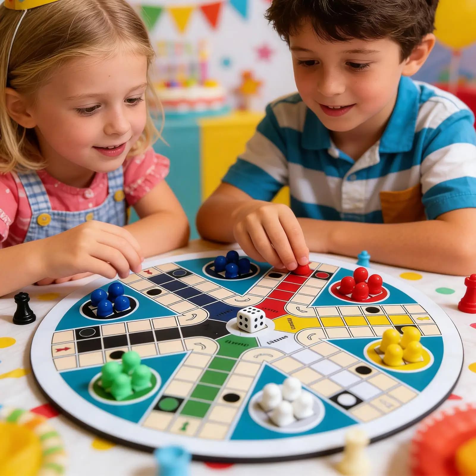 Set di Giochi da Tavolo Multiuso Divertente, Scacchiera Pieghevole, Ludo, Dama Cinese, Gioco Interattivo Genitore-Figlio | Giochi educativi per stimolare il cervello