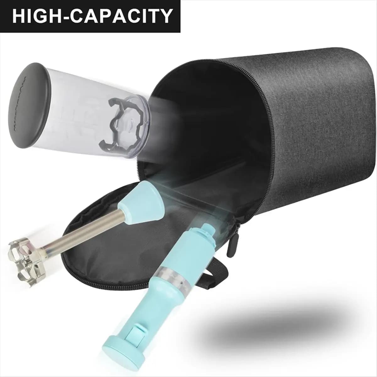 2026 Trend Immersion Blender Bag for Variable Speed Corded Hand Blender KHBV53, Storage for Dishwasher-Safe Blender Arm