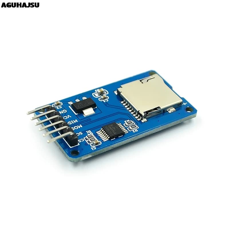 1 pc/lot Micro SD card mini module TF card reader SPI interfaces with chip level converter for arduino