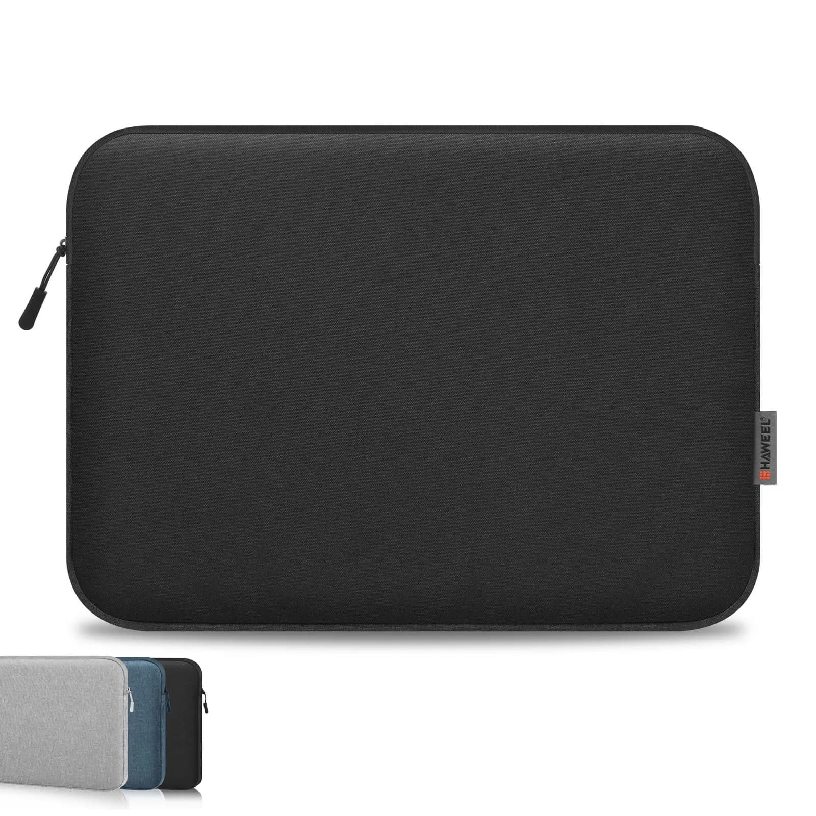 HAWEEL 16 15 Custodia per laptop da 13 pollici Borsa per valigetta con cerniera per borsa per laptop da 15-16,7 14-15 12,5-13,5 pollici