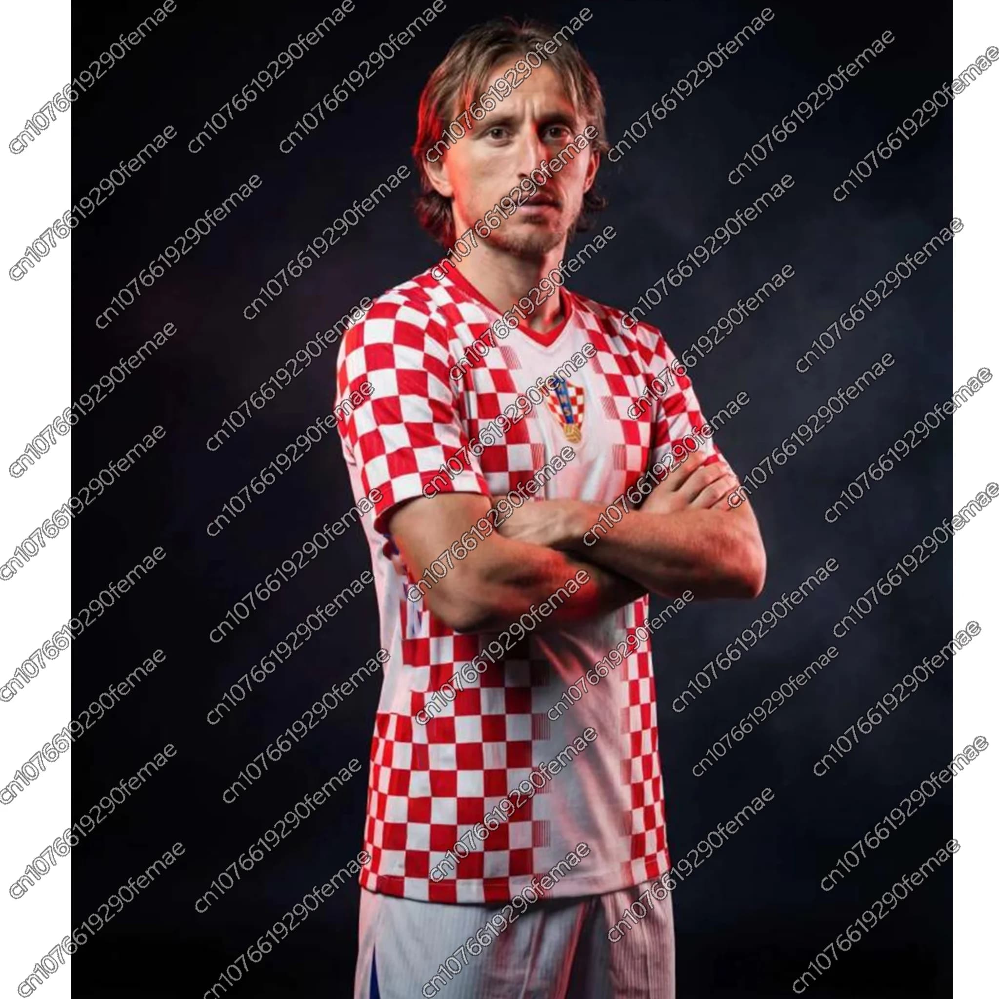 Maglia Essenziale per Partite di Calcio Estate 2026 Croazia 2026 Home/Away per Bambini, Uomini e Donne - T-Shirt Sportiva ad Asciugatura Rapida per Tifosi