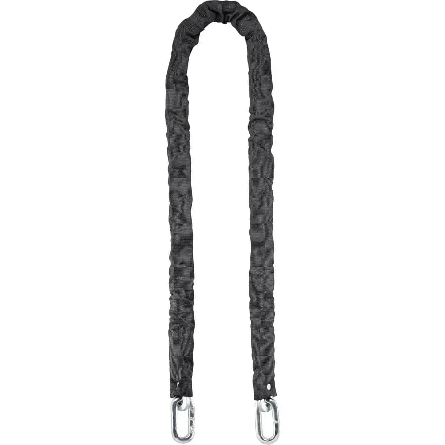 Lucchetto a catena per carichi pesanti con maglie resistenti al taglio da 10 mm in acciaio temprato da 3,94 piedi e rivestimento resistente alle intemperie in PVC per Ultimate AntiTheft Pro