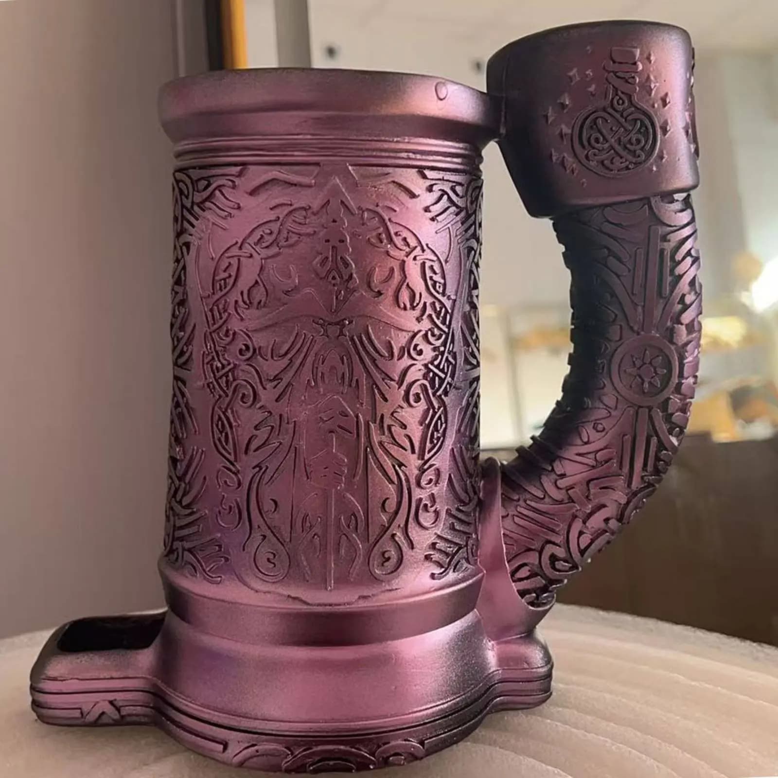 Tazza Tumbler per Dadi, Porta Lattina Isolato, Porta Lattina RPG, Design 2-in-1 a Doppia Funzione per Serate di Gioco
