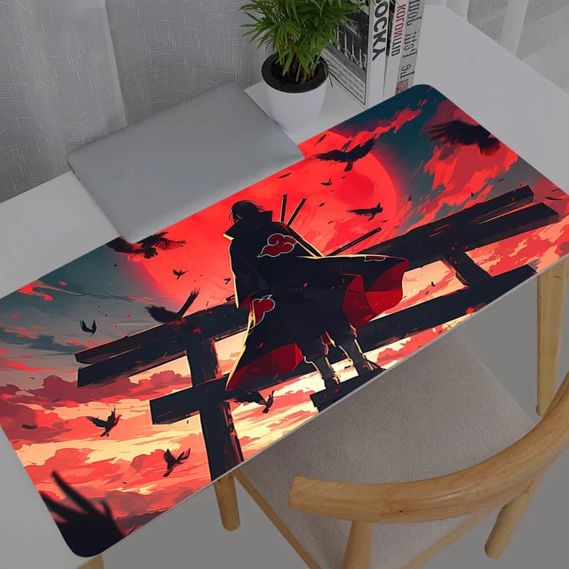 Tappetino per mouse Kawaii Naruto Gaming, nuovi accessori durevoli, per notebook, computer, mini PC, tastiera da gioco, tappetino da scrivania, mousepad