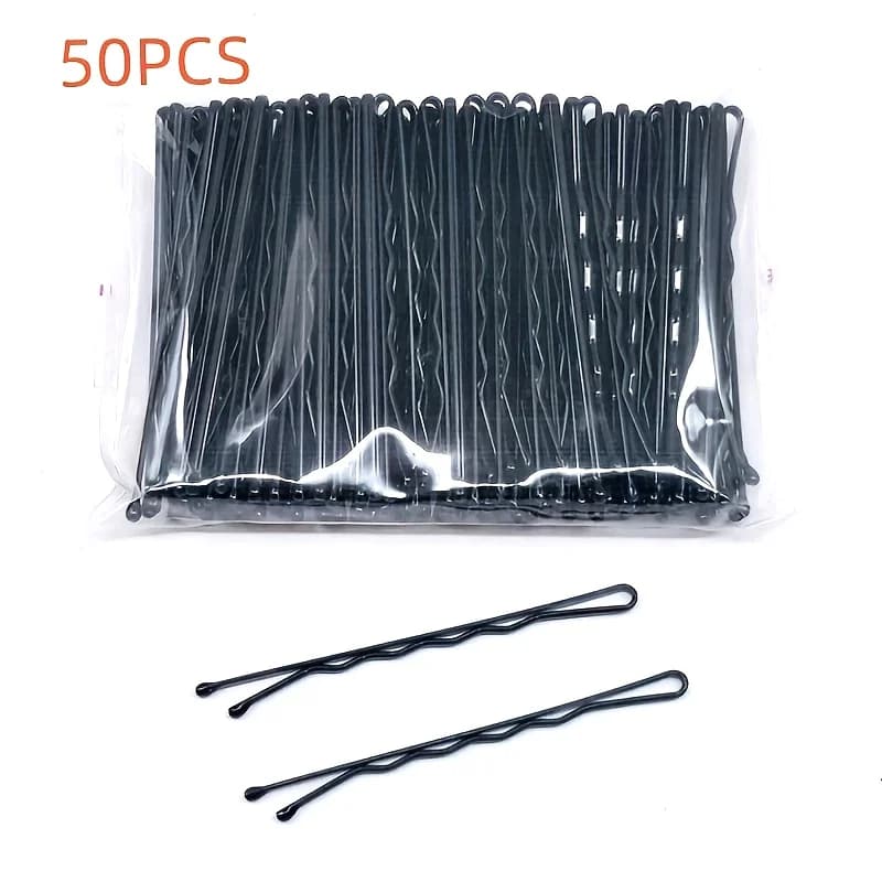 Forcine per capelli tinta unita Clip per rifinitura capelli spezzati Clip per frangia Accessori per acconciature