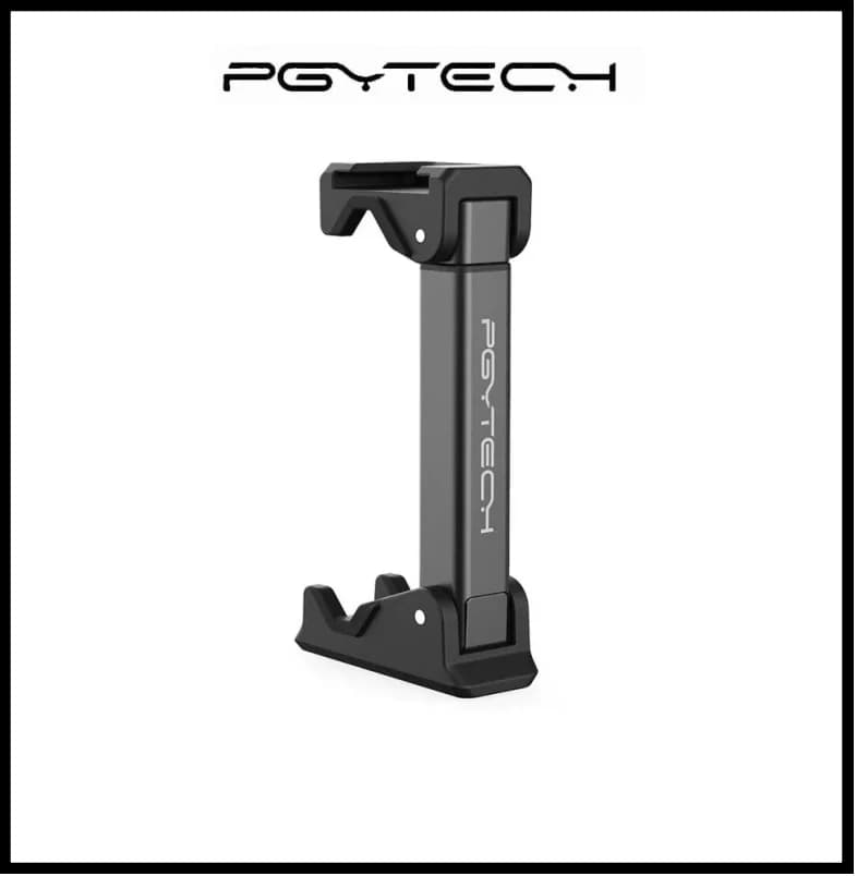 PGYTECH Supporto universale per treppiede per telefono - Monopiede, selfie stick e treppiede con pattino freddo per smartphone da 60 a 90 mm di larghezza