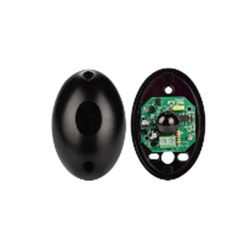Sensore a Raggio Infrarosso Attivo Fotoelettrico Singolo 12V o 24V per Sistema di Allarme Antifurto per Porte e Finestre