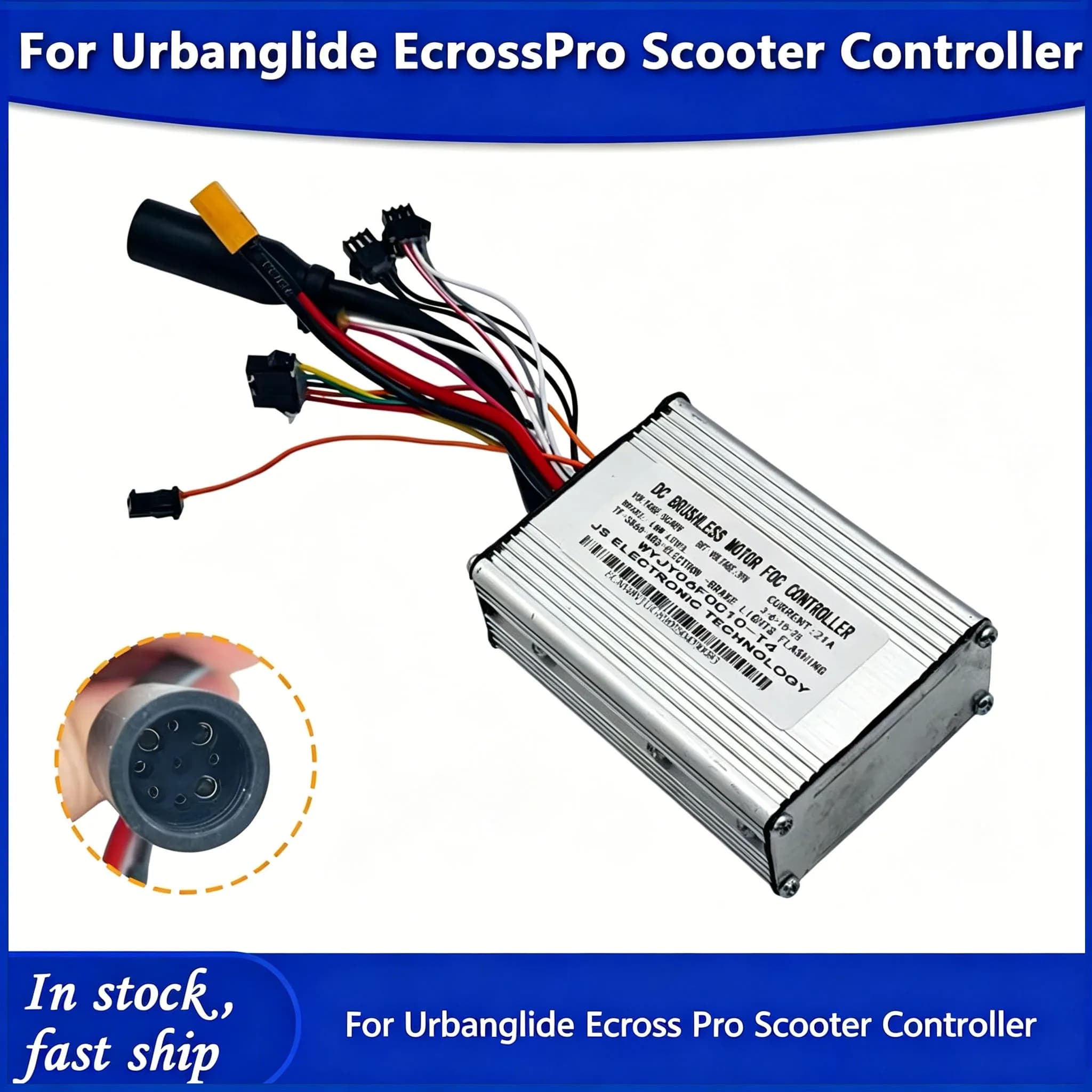 Original 48V Controller For Urbanglide Ecross Pro Electric Scooter High-Quality Replacement Part Accessory