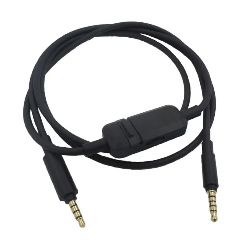 130 cm Gaming Headphone Striped Audio Cable for Beyerdynamic MMX300II Headphones