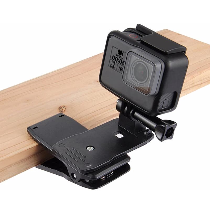 Multifunctional backpack strap clip with 360 degree rotation Belt clamp for Gopro6/5/4 action camera accessories