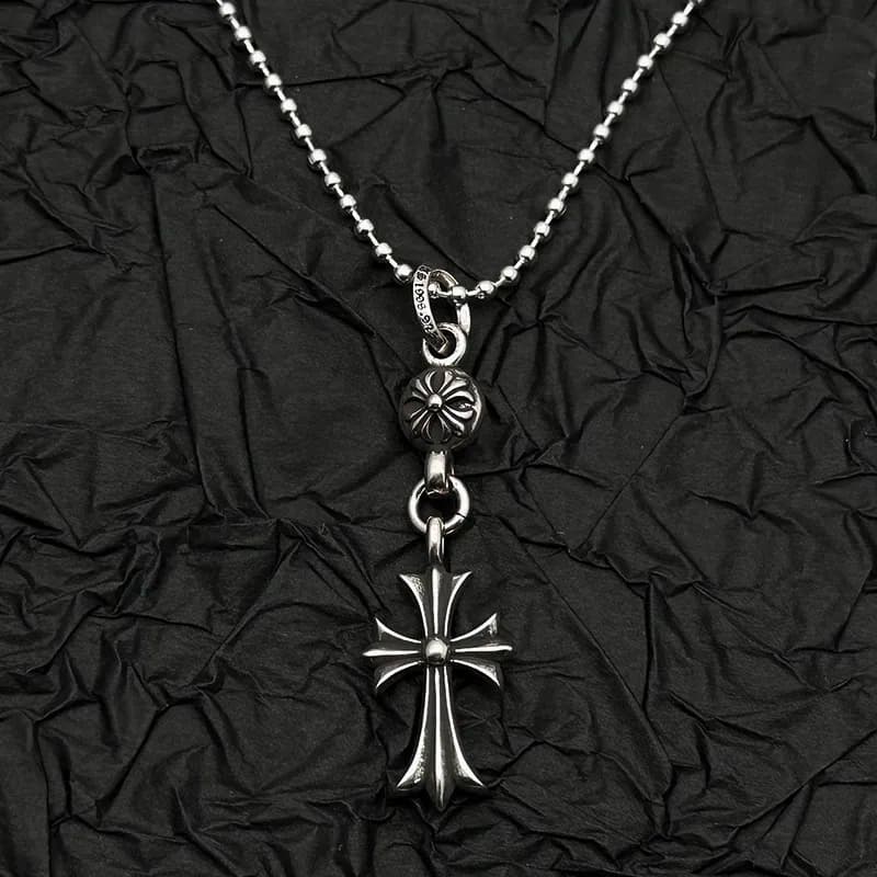 Nuova Collana per Uomo e Donna, Stile Vintage, Accessorio di Moda di Alta Gamma in Argento 925