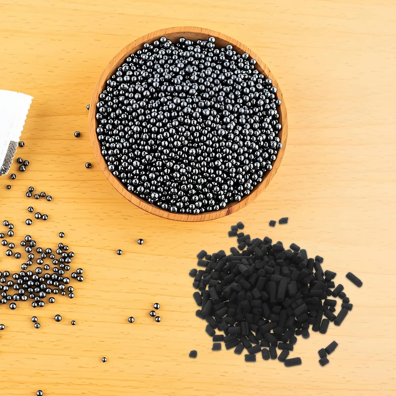 1 Sacchetto di Ricarica Filtro a Carbone Attivo per Compostiera da Cucina, Inodore, per Assorbimento Odori