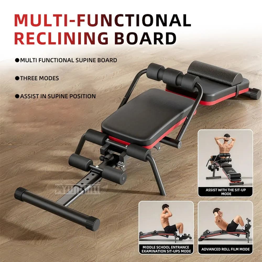 Fitness Equipment For Home Indoor Folding Folding Fitness Chair For Home Use For Men And Women Multifunctional Dumbbell Bench