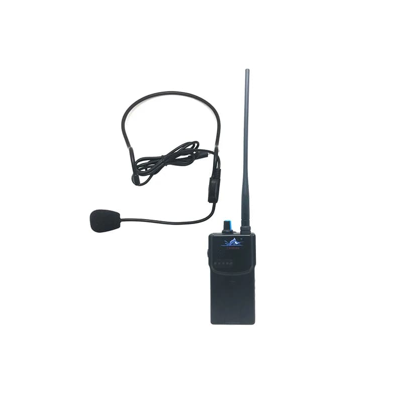 SwimTalk Cuffie walkie-talkie a conduzione ossea con trasmettitore FM per l'allenamento del club scolastico di nuoto e l'allenamento della comunicazione