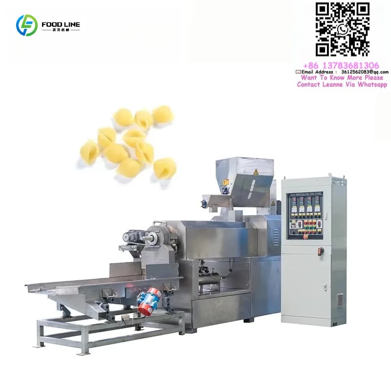Customized Industrial Pasta Making Machine Automatic Spaghetti Noodle Production Line For Food Factory