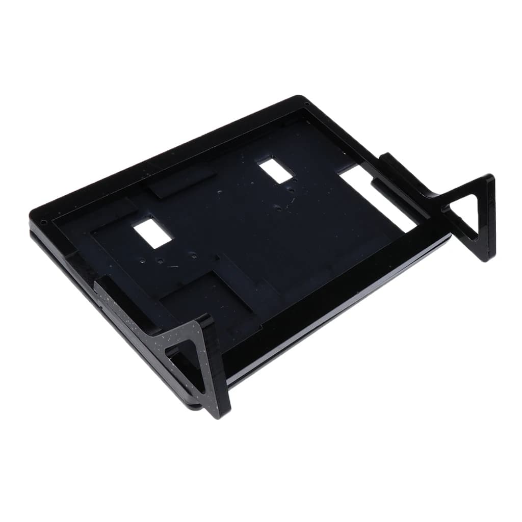 Acrylic support case for LCD touch screen Raspberry Pi 2 B/ 3 B black