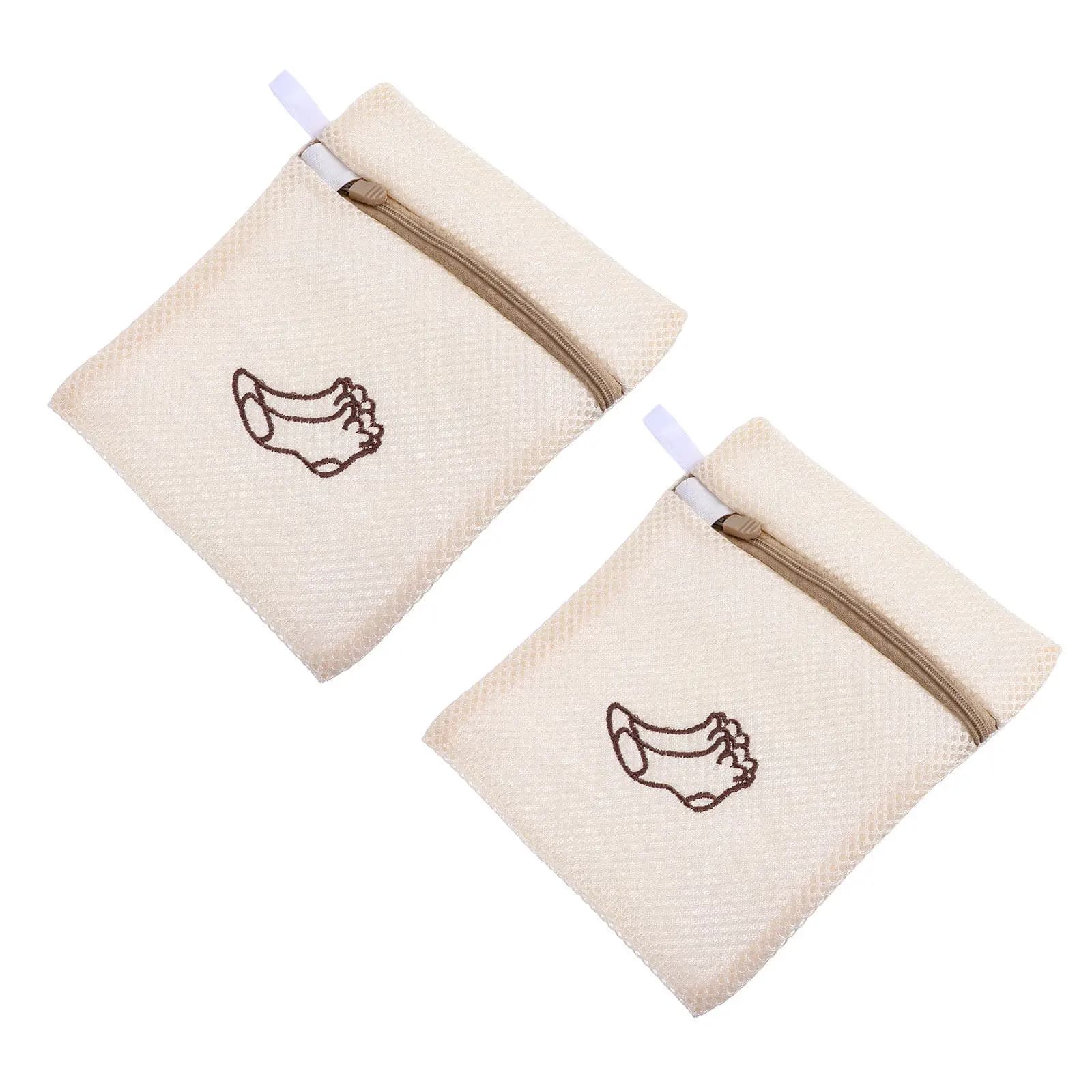 Set di 5 Sacchetti Premium in Rete di Poliestere per Lavaggio, Design a Rete Spessa Anti-Nodo e Anti-Strappo, Protezione per Calzini, Biancheria Intima, Reggiseni