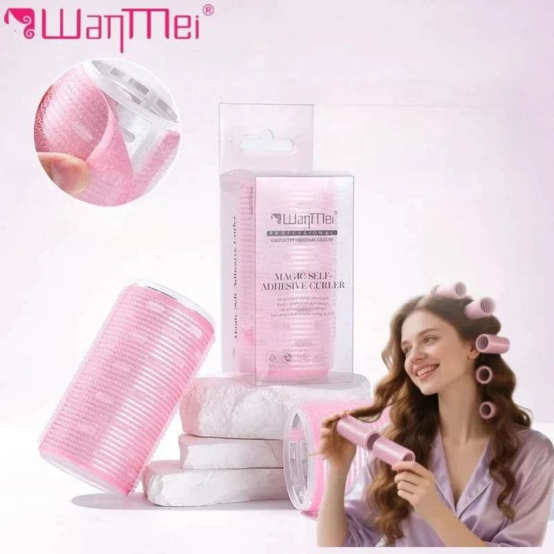 WANMEI 1 pcs Rollers For Self-adhesive Hair Hairdresser Domestic Use FAI FROM TE Magic Styling Roller Roll Bigodino Styling Hair Curling Tools