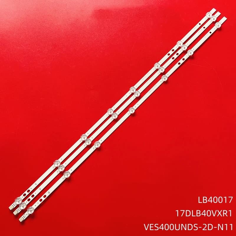 Lampade TV striscia di retroilluminazione A LED per JVC LT-40C750(A/B) LT-40C860 40 "Kit barre LED Band VESTEL 400DRT VNB A B-Type REV11 LB40017