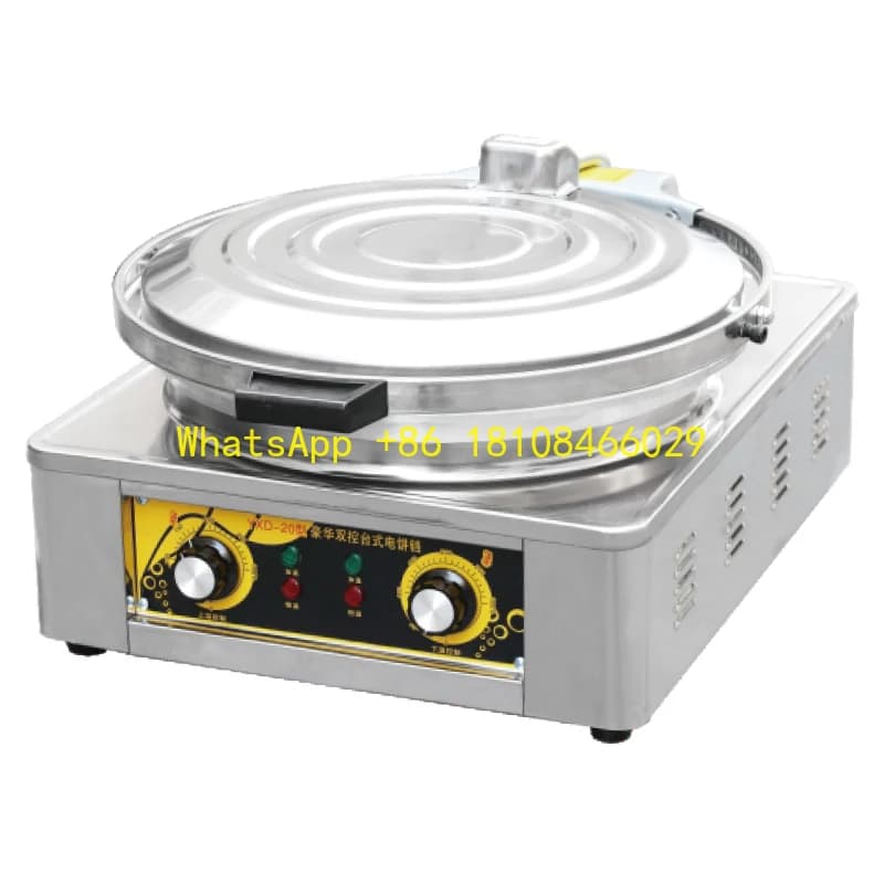 Macchina per pancake Business Desktop Torta Pancake Bake Pie Forno Macchina per il pane Padella elettrica