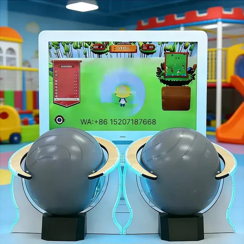 Wmwmnu Customized Wholesale Large Advanced Kids Interactive Game with Ball and LCD Screen for Family