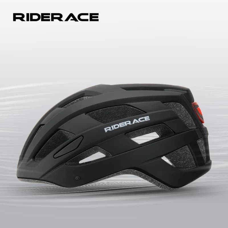 New Cycling Helmet with Rechargeable USB Rechargeable Rear Head Bike Safety Helmet Adjustable Breathable Light Cable
