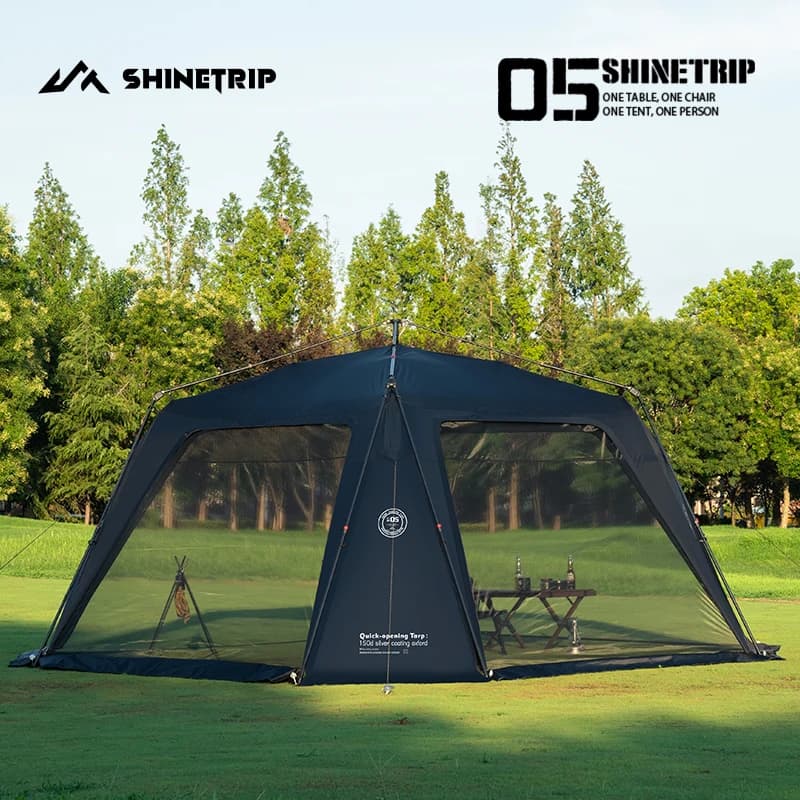 ShineTrip Serie 05 Custodia per accessori Autodome / Reti per custodie / Tappetini da campeggio oversize impermeabili e resistenti al sole