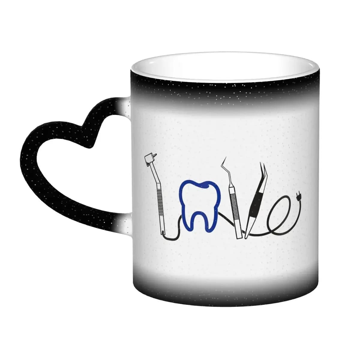 Dentist Dental Teeth Tooth Doctor Funny Gift Mug Funny Ceramic Coffee Cups Tea Mugs Milk Cup Drinkware Gifts for Woman Man