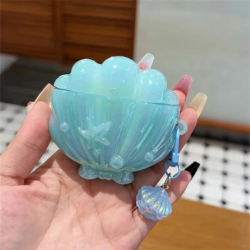 Shell cartoon carino per Apple AirPods 4 Custodia protettiva per auricolari per AirPods Pro 3 2 Custodia di ricarica per AirPods 3 2 1