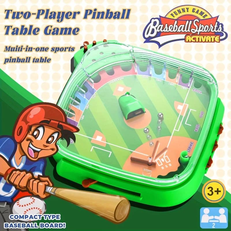 Gioco da Tavolo di Baseball per 2 Giocatori Competizione Emozionante Perfetto per Feste Compleanni Regali di Laurea
