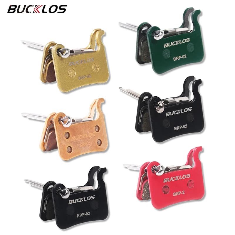 BUCKLOS Pastiglie Freno Bici per SHIMANO A01S M535 M07 MTB Ciclismo Da Strada Disco Freno Pad Resina Ceramica Durevole Pastiglie Freno A Disco Della Bicicletta