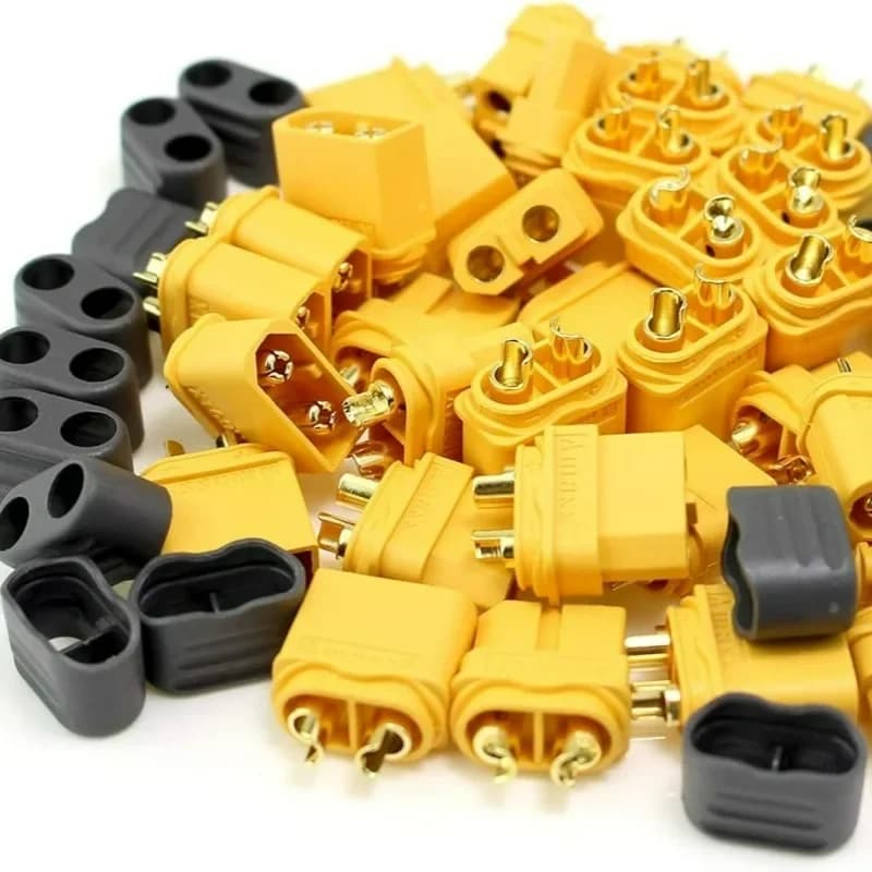 4/10 PCS with Sheath XT60 Male Female Connectors Plugs For Lipo Battery RC Heli Quad Drone Car Boats accessories