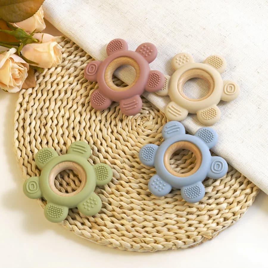 1PC Del Bambino Del Silicone Massaggiagengive Timone Forma Collana Massaggiagengive Giocattolo BPA Libero Del Silicone Per Bambini Merci Infantile Sensoriale Giocattoli Da Masticare