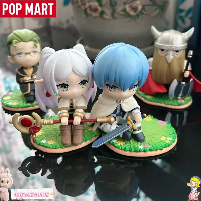 Nuova Serie POP MART X Gong Beyond Journey'S End, Blind Box Frieren Himmel, Figurina Decorativa da Scrivania, Regalo per Ragazze, Oggetto da Collezione Anime