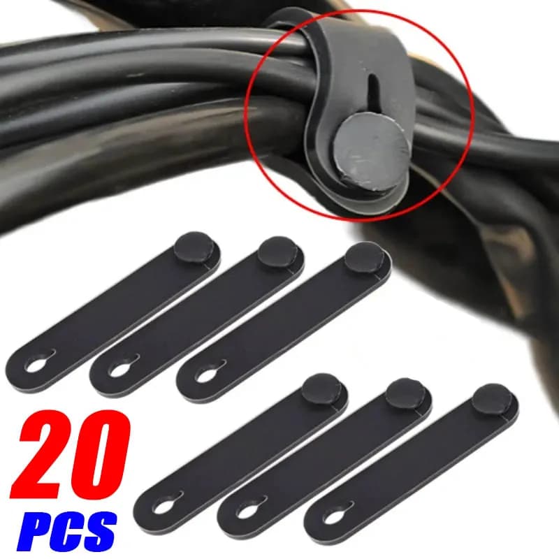 Telaio in gomma per moto Fissaggio cavo Cablaggio Veicoli universali Gestione filettatura Cinghie Cavi Organizzazione accessori