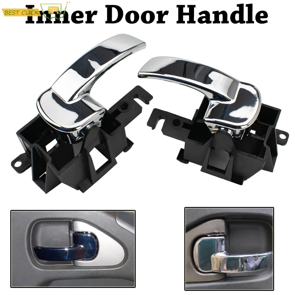 1Pair Auto Interno Maniglia Interna Della Porta Grip Lock Per Nissan Navara D40 Pathfinder R51 2005-2015 806704 X02B Anteriore Posteriore Sinistra Destra