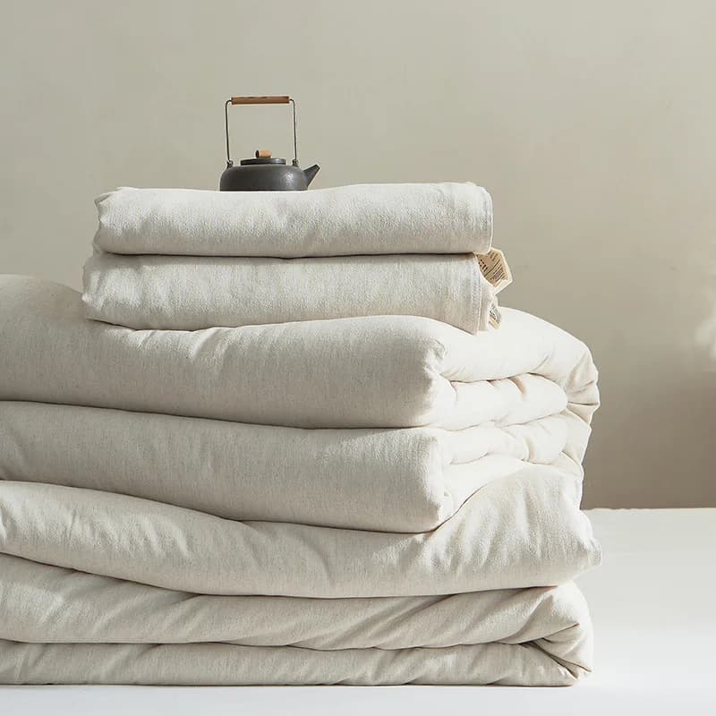 Coppia letto trapunta estate tinta unita cotone lino soia proteina trapunta piumino letto matrimoniale trapunte King Size piumini coperte